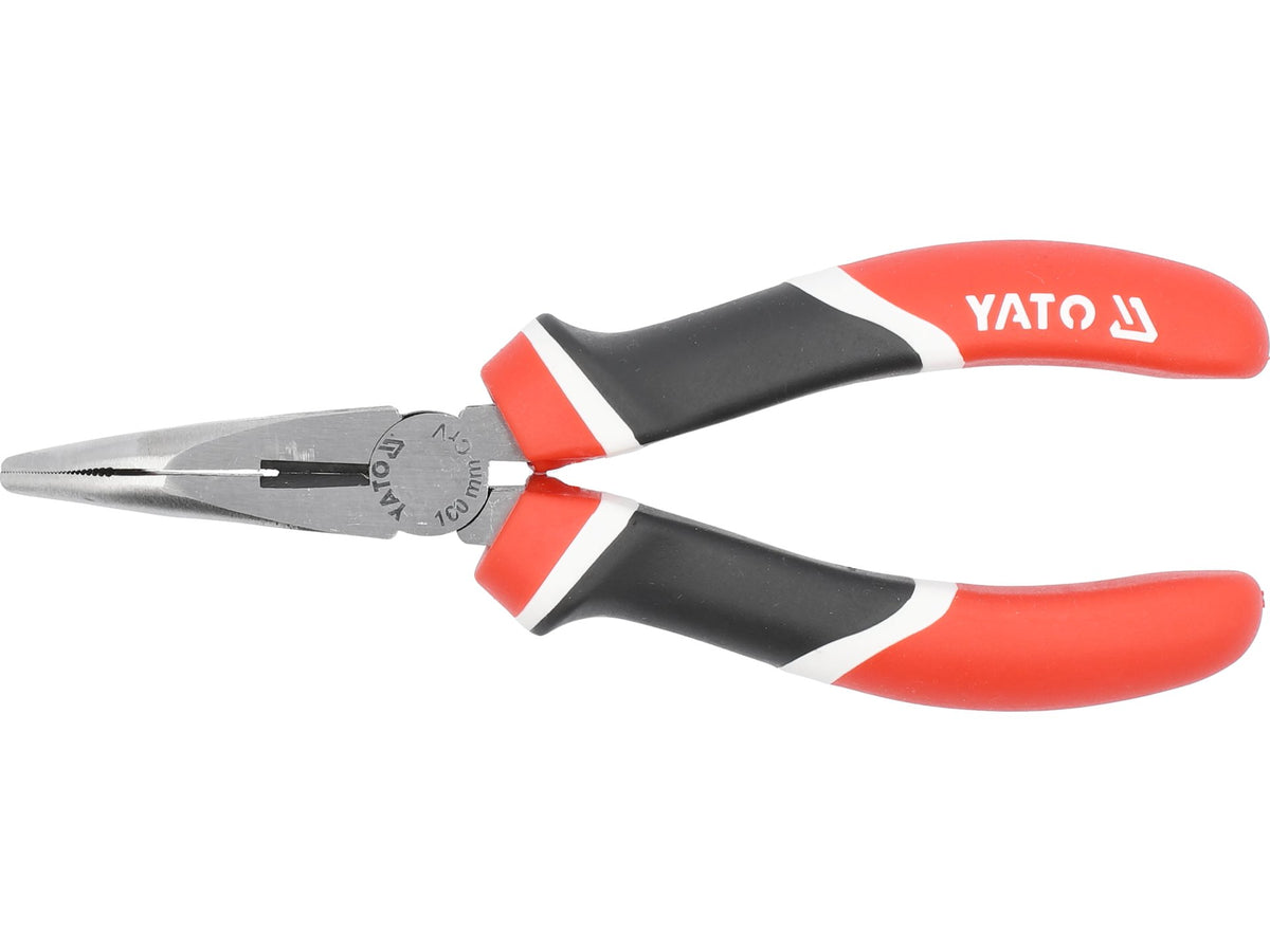 Verlengde Gebogen Tang, Crv, 160 Mm, Driekleurige Handgrepen