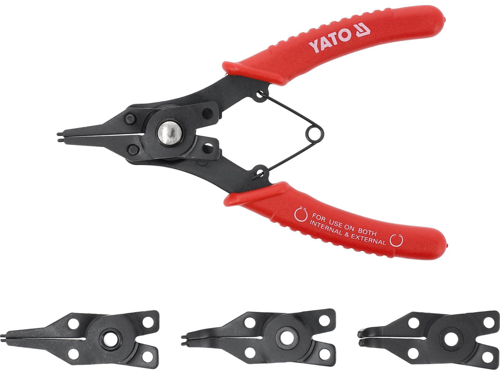 Singer Tang Met Verwisselbare Tips, 160 Mm, 4 Tips