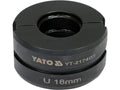Reserve Matrijzen Voor Yt-21735 Type U 18MM
