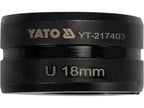 Reserve Matrijzen Voor Yt-21735 Type U 18MM