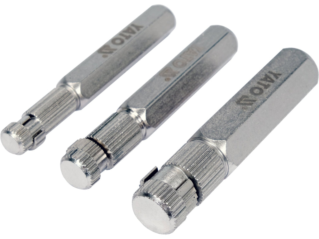 Nippel Verwijderingsset 3/8'' 1/2'' 3/4''