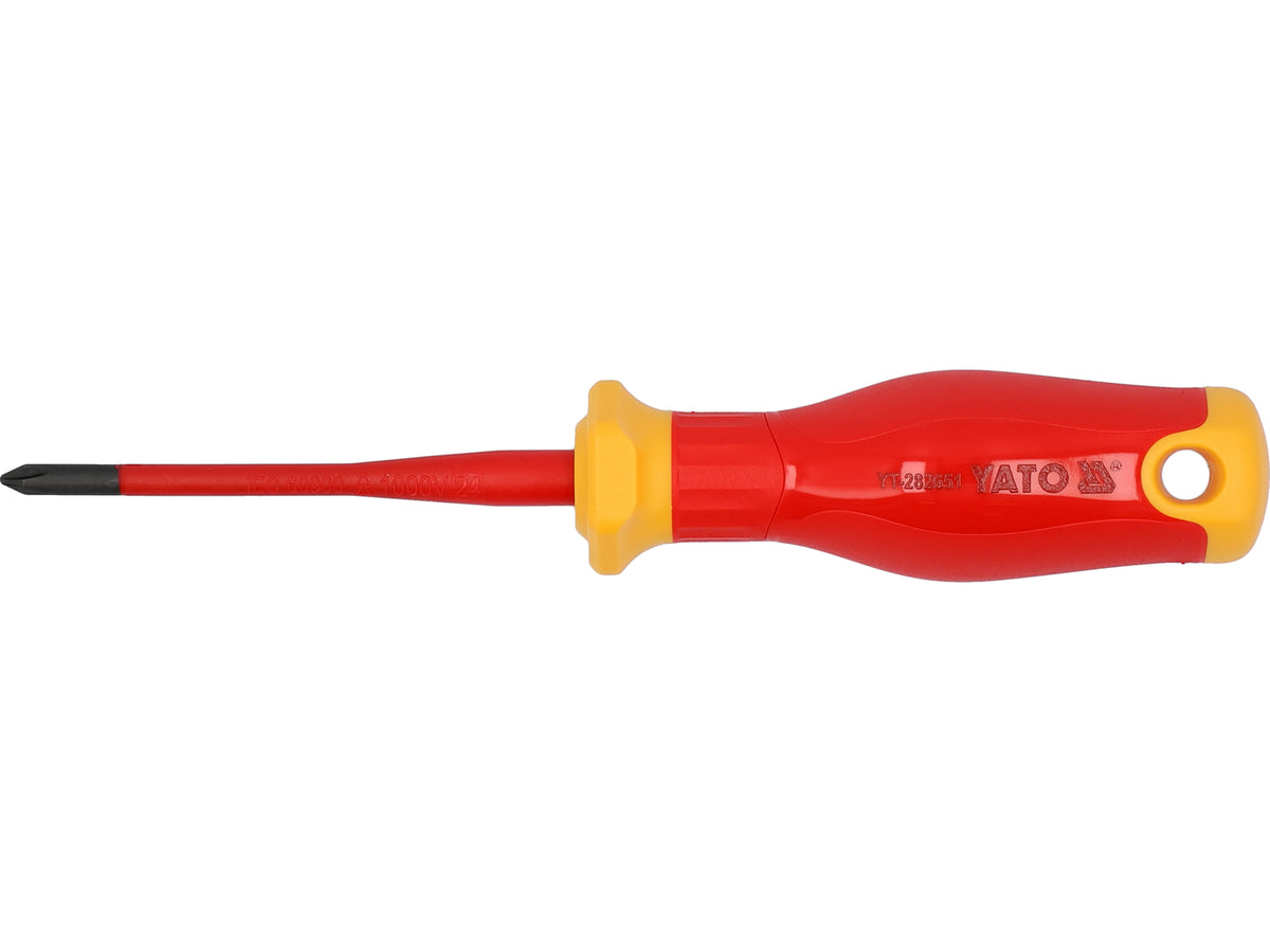 Extra Slanke Geïsoleerde Schroevendraaier Ph1x80mm