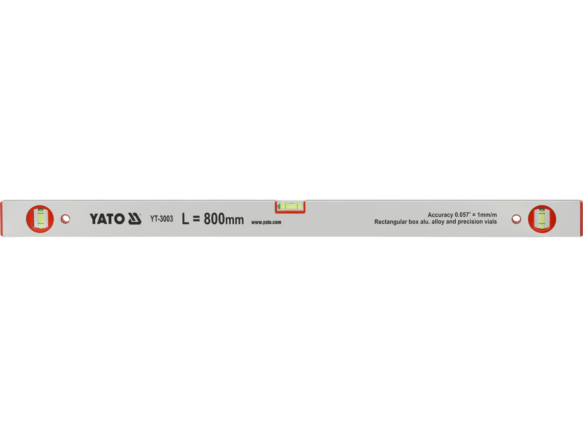 Aluminium Niveau, 3 Libs 800 MM