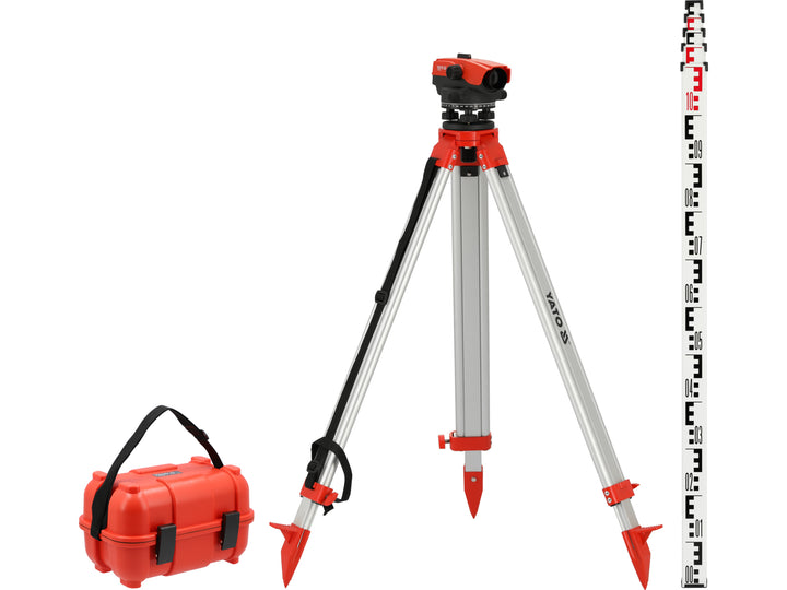 32X IP66 Waterpasset, Staf + Statief