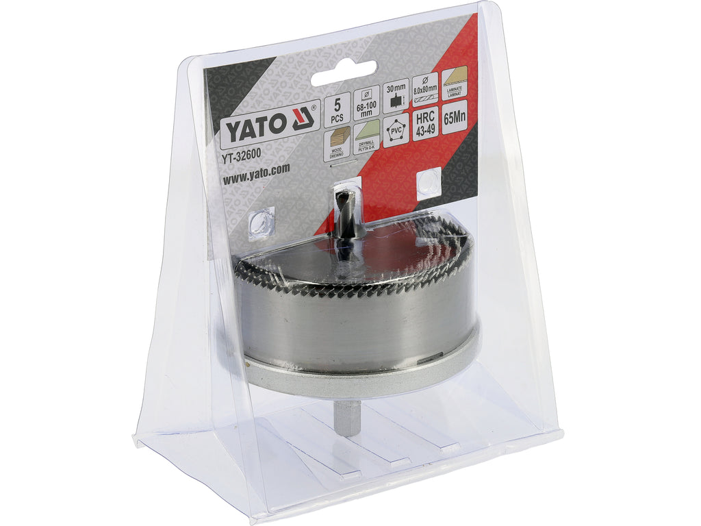 Hole Saw For Wood Set 68-100MM 5PCS