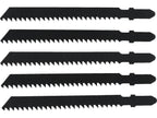 Decupeerzaagblad Type T, 8 Tpi, Voor Hout, 5 St