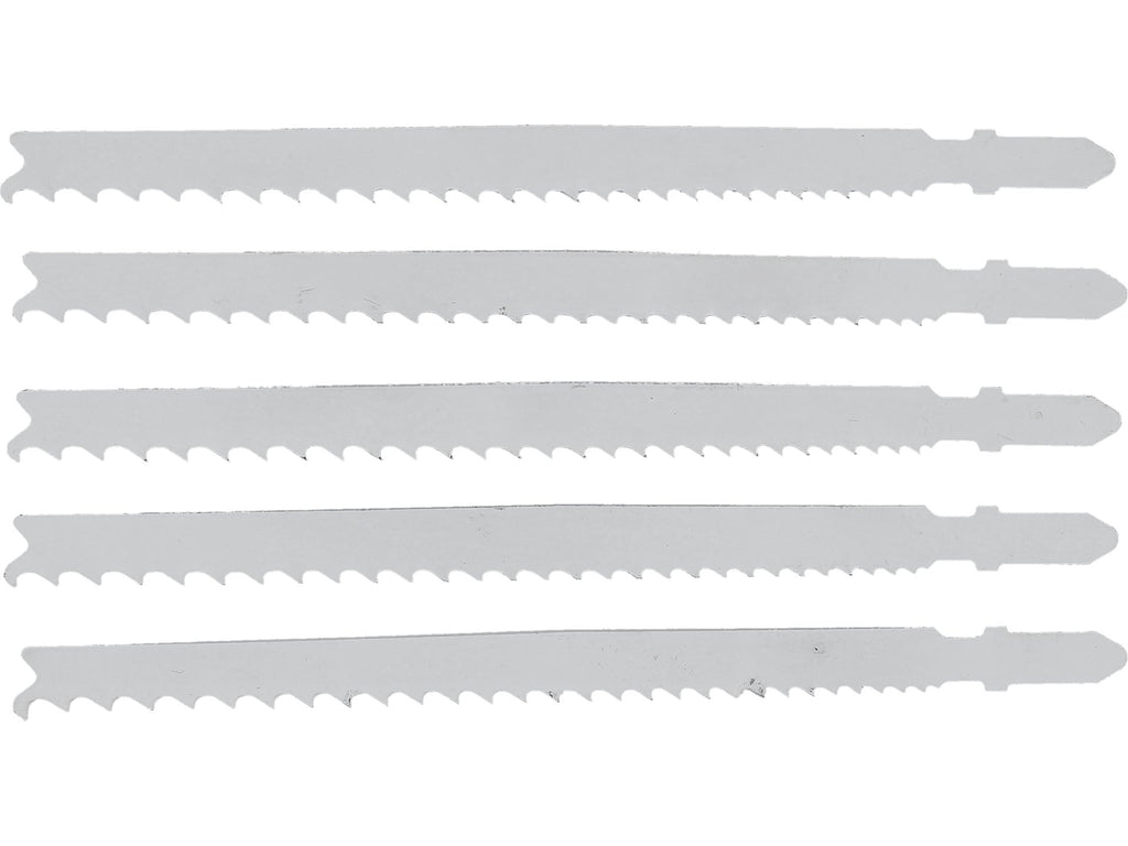 Bimetaal Decupeerzaagblad, Type T, 10-5 Tpi, Voor Hout En Metaal, 5 Stuks