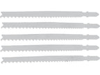 Bimetaal Decupeerzaagblad, Type T, 10-5 Tpi, Voor Hout En Metaal, 5 Stuks