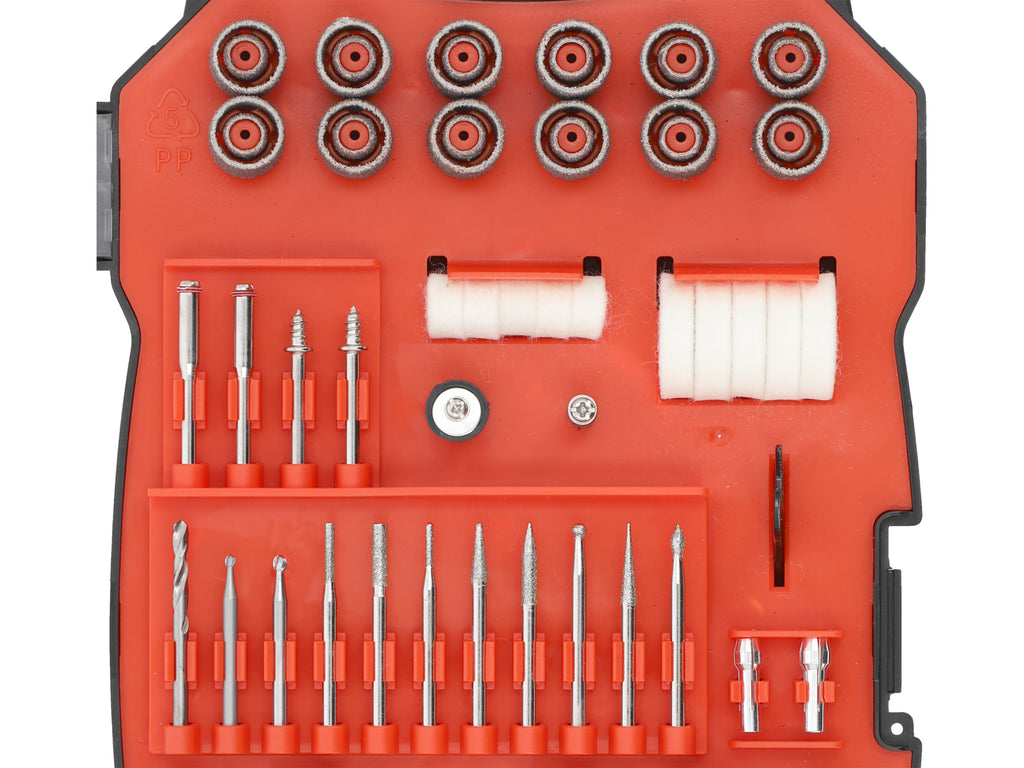 Set Accessoires Voor Mini Slijpmachines 201 St.