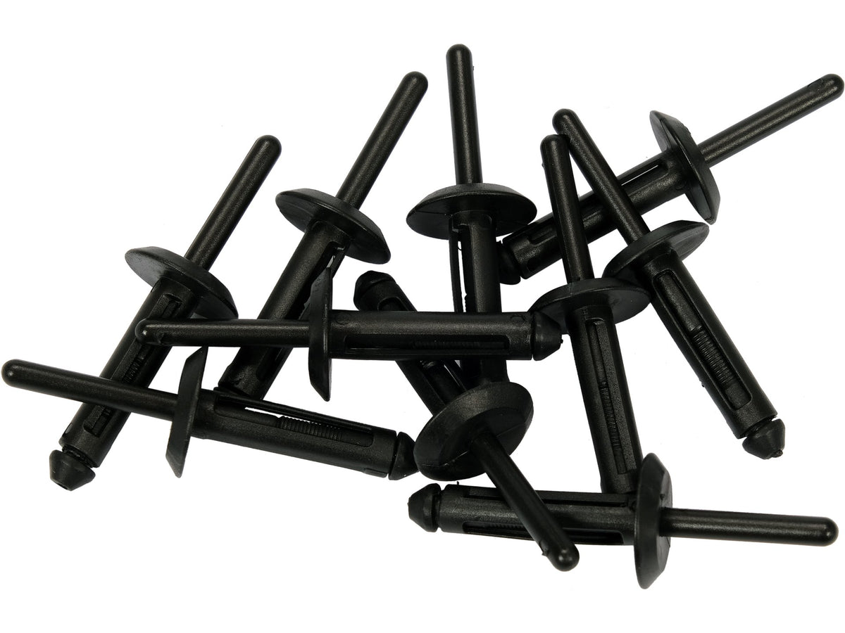Kunststof Klinknagels 5,0X15,8MM 10ST.
