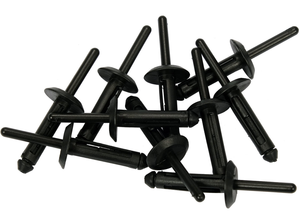 Kunststof Klinknagels 6,6X17,2MM 10ST.