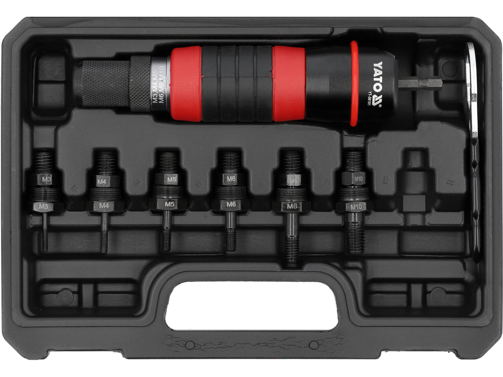Klinknagelmoeren adapter