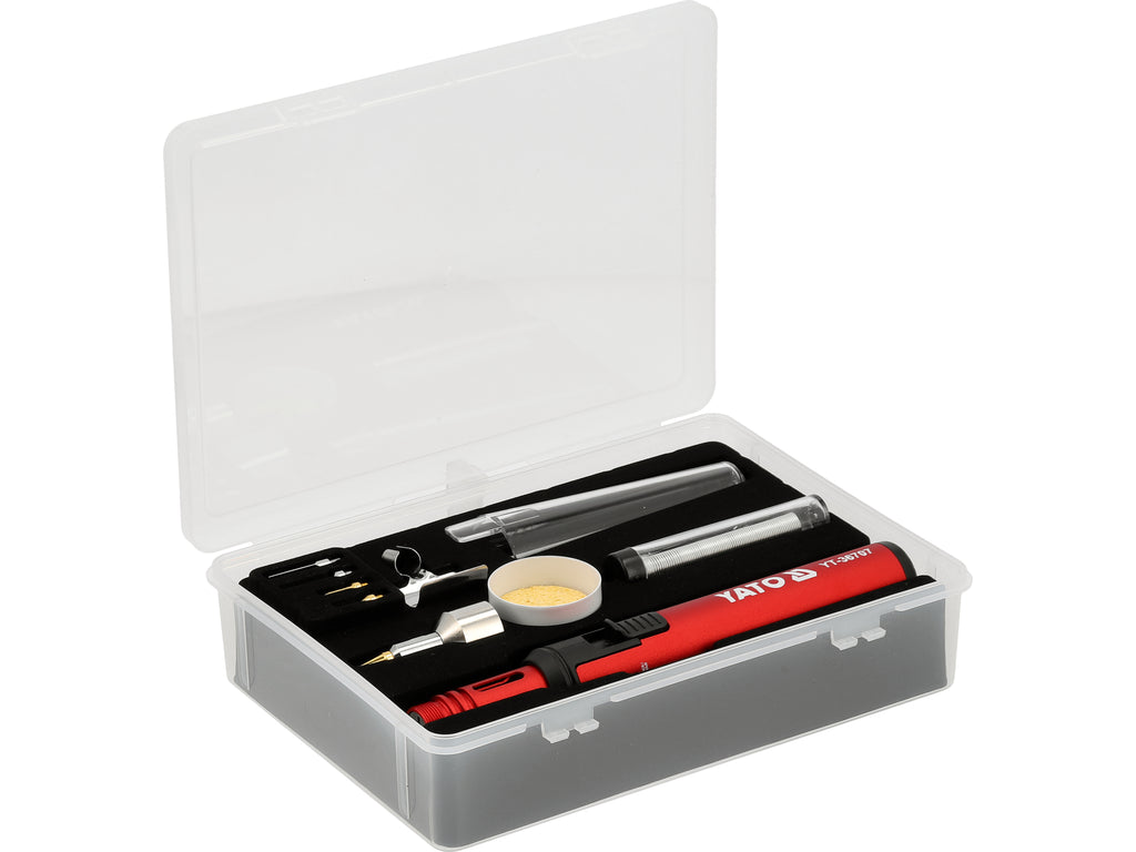 360° Gas Soldeerbout Met Accessoires
