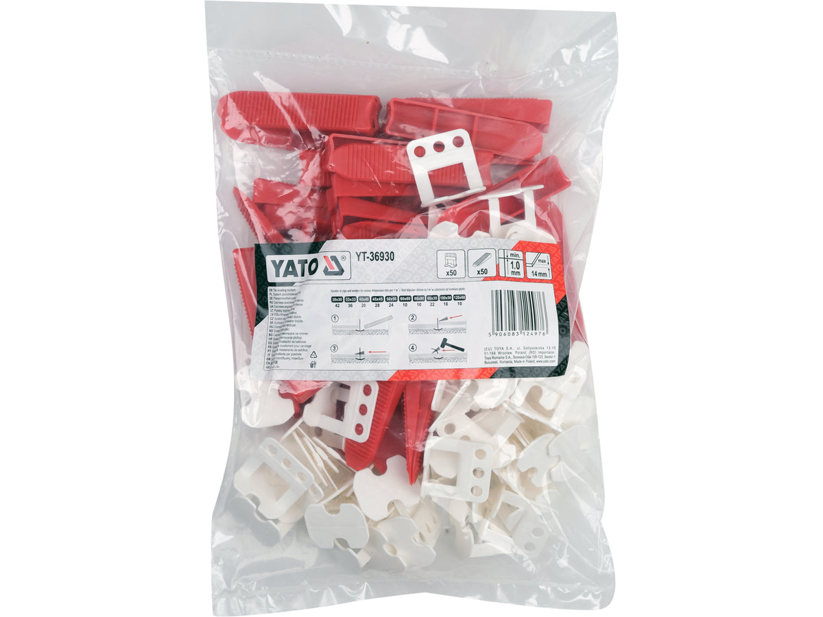 Y1MM 50+50 Nivelleersysteem