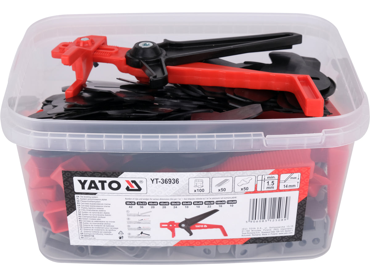 Systeem Niveau Y1.5MM 100+50+50+TANG