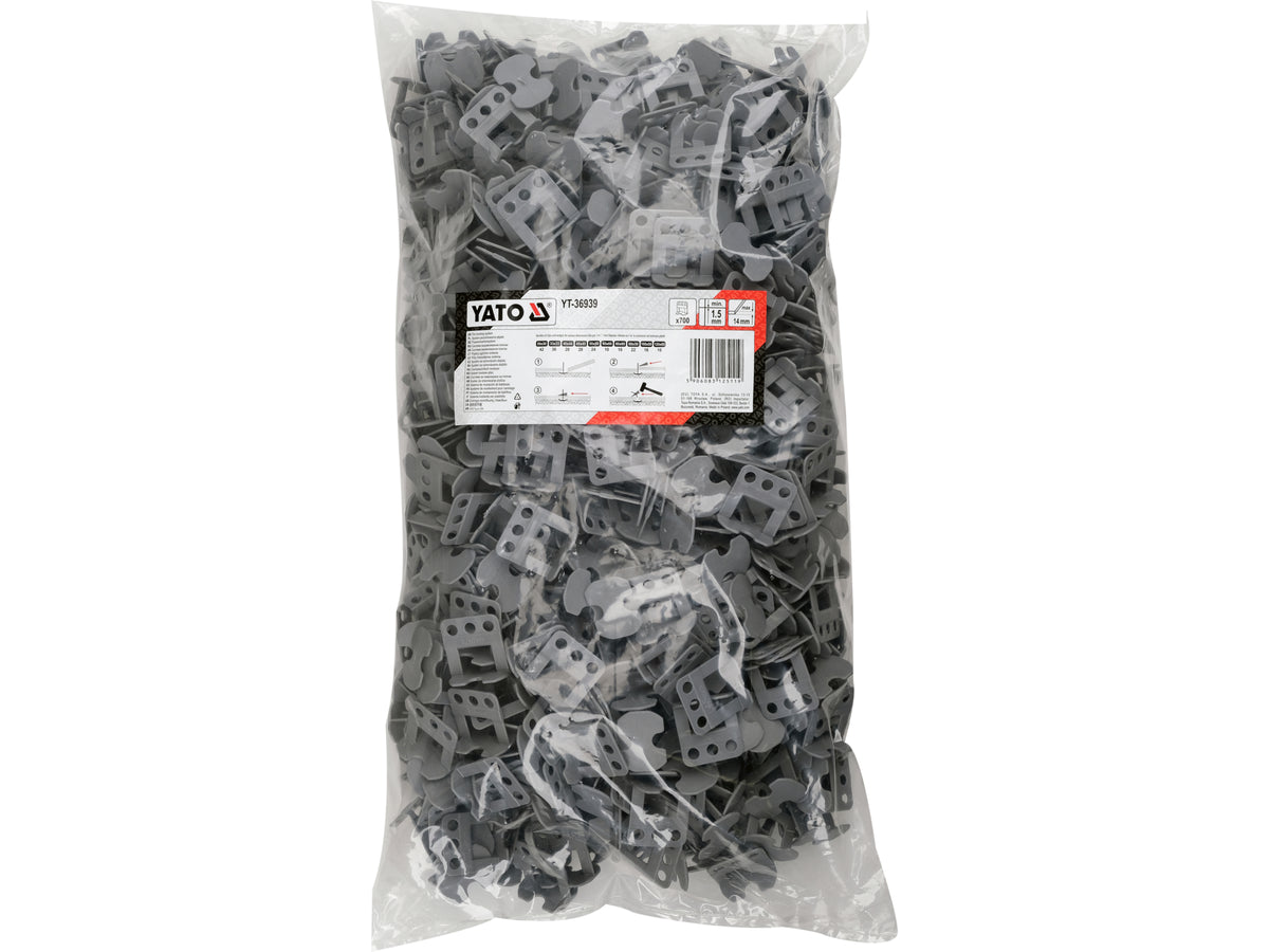 Nivelleringsklemmen Y1.5MM 700ST