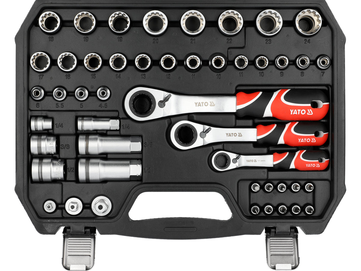 Spline Doorvoer Socket Set