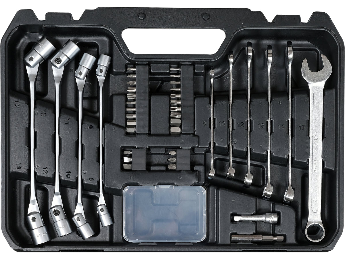 Gereedschapset 1/4'', 1/2'' Set 93 St