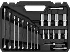 Gereedschapsset 1/4"; 3/8" 92 Stuks