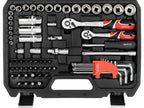 Gereedschapsset 1/4"; 3/8" 92 Stuks