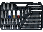 Gereedschapset 1/4'', 3/8'', 1/2'' Set 198 St