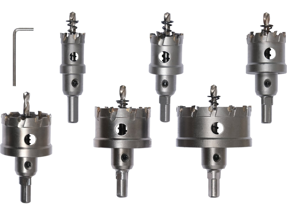 Tct Gatzagenset Voor Metaal, 6 Stuks.