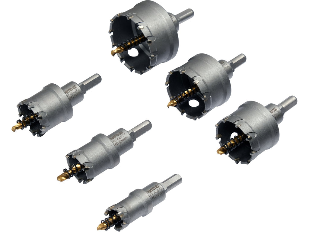 Tct Gatzagenset Voor Metaal, 6 Stuks.