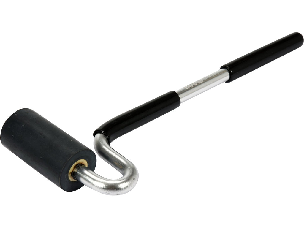 Aandrukrol Fi 75 MM Met Lichte J-Type Aluminium Handvat