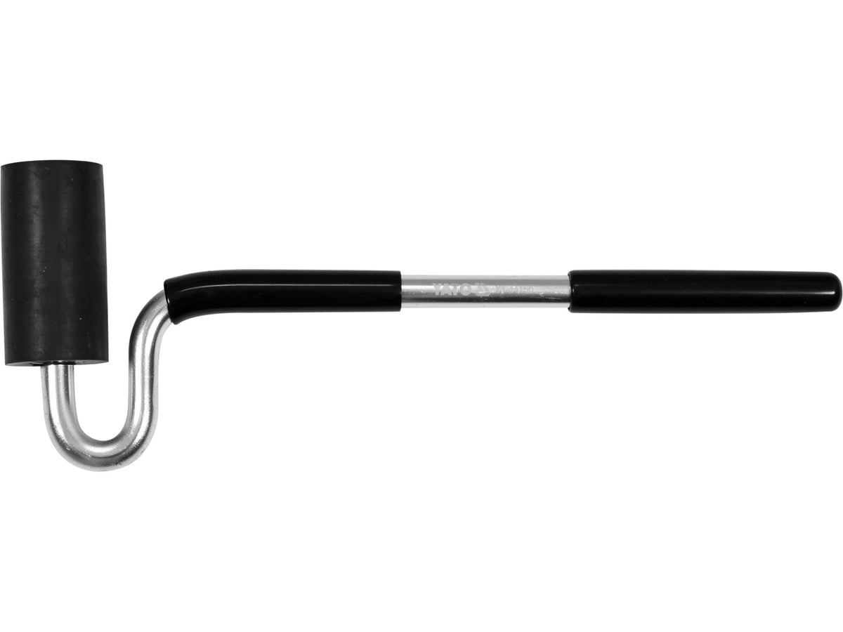 Aandrukrol Fi 75 MM Met Lichte J-Type Aluminium Handvat
