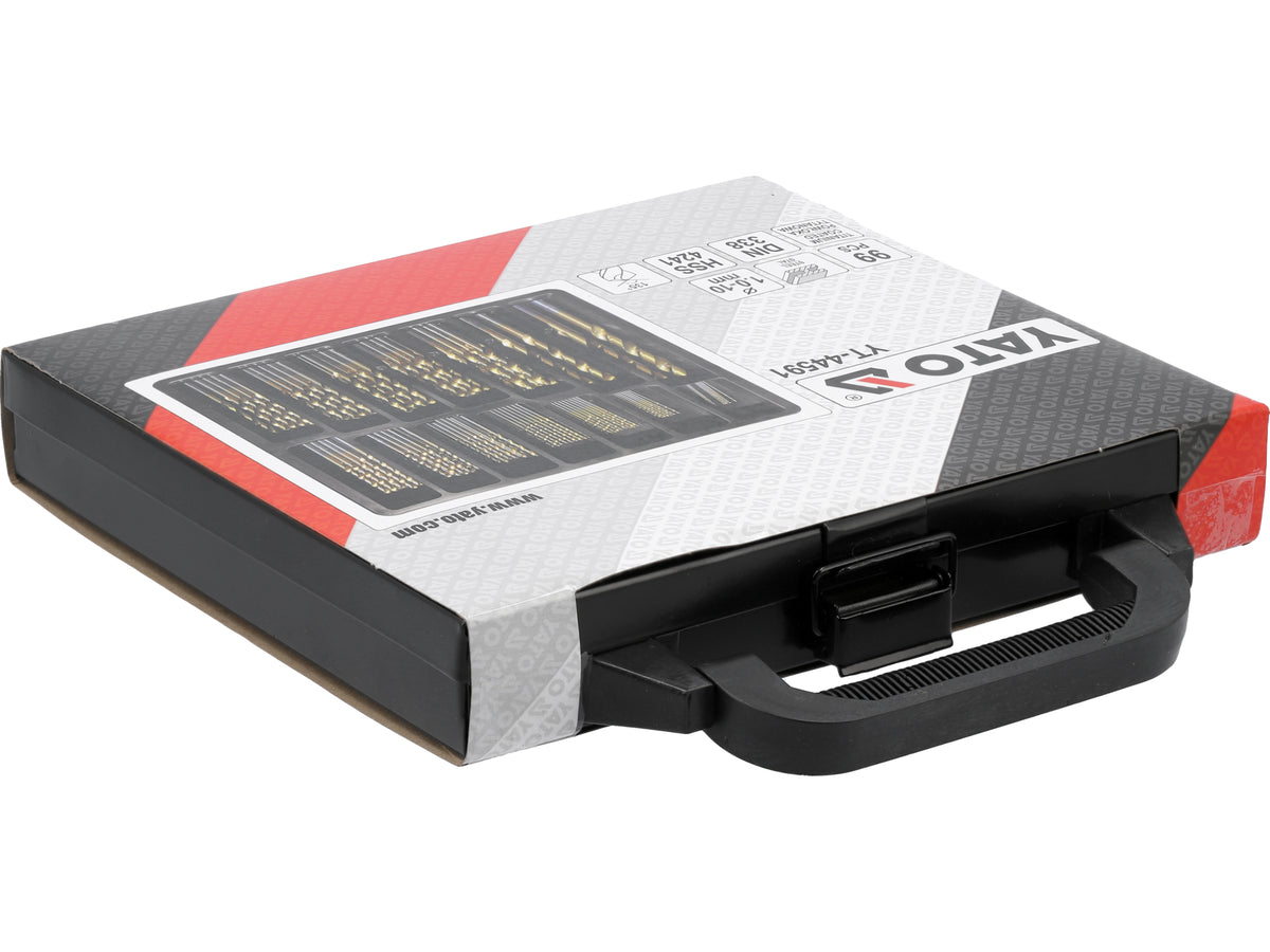 Metaalborenset 1-10MM 99 Stuks