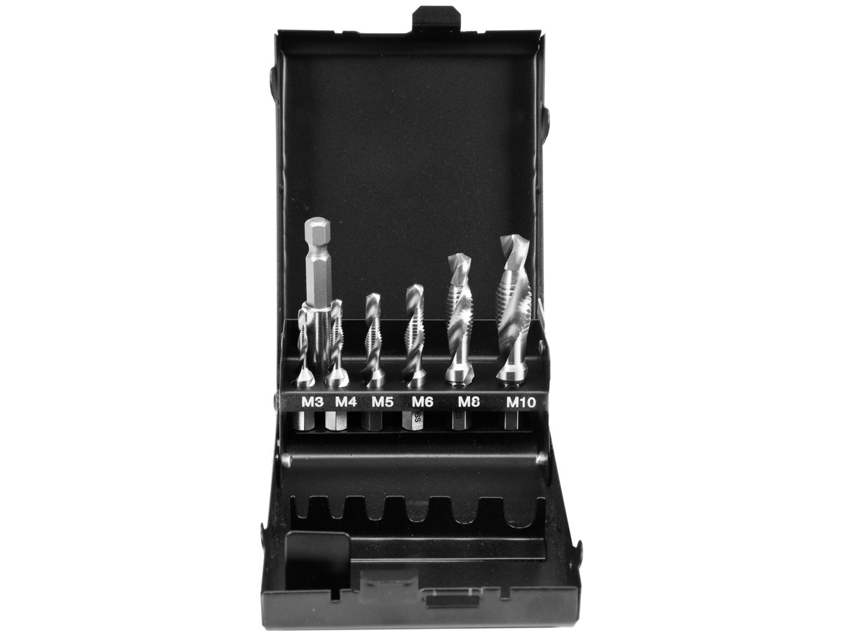 Boortapen Set M3-M10 7ST. Hex