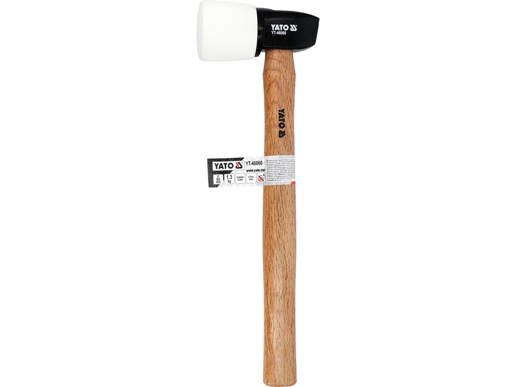 Witte Metalen Rubberhamer