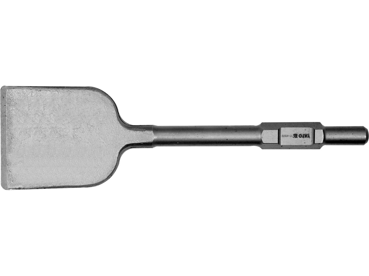 Zeskantige Schop 125MM Breedte Voor Beton En Graven In Samenhangende Grond Voor Funderingen