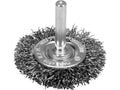 Schijfborstel Met Een Inox-Schacht Van 50 MM Voor Een Boor