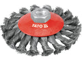Schijfborstel Fi 100MM Met M14 Draad, Gespannen Draad