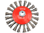 Schijfborstel Fi 125MM Met M14 Draad, Roestvrij Draad