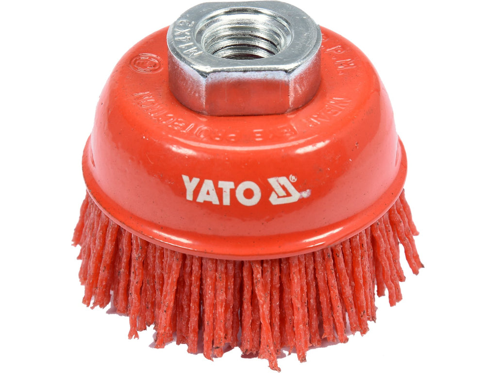 Schijfborstel 65MM M14 Nylon Rood