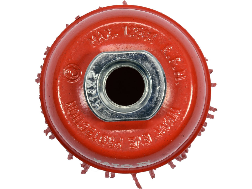 Schijfborstel 65MM M14 Nylon Rood