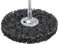 Schijfborstel 100MM Met Schacht Voor Een Boor