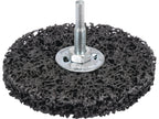 Schijfborstel 100MM Met Schacht Voor Een Boor