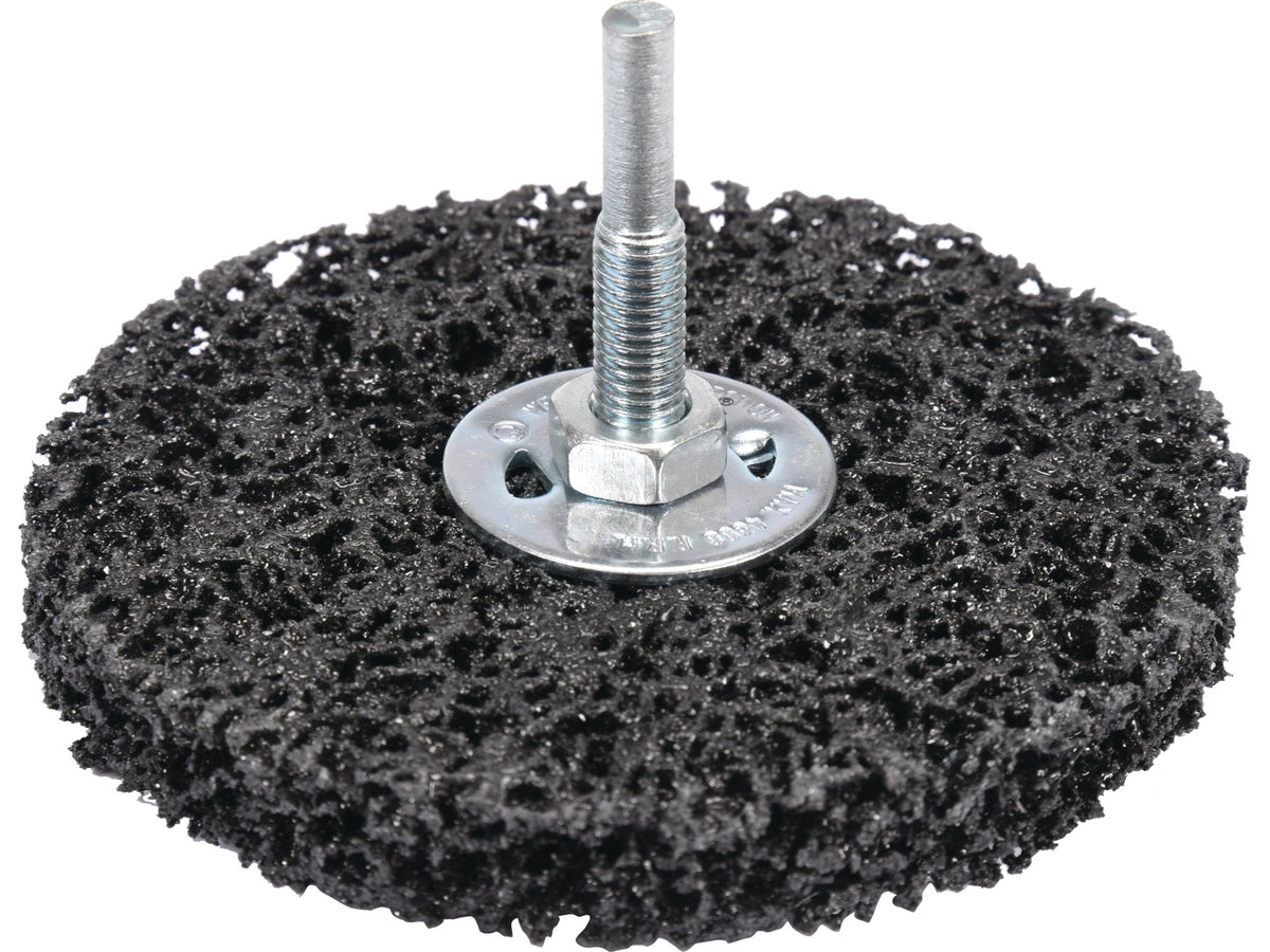 Schijfborstel 100MM Met Schacht Voor Een Boor