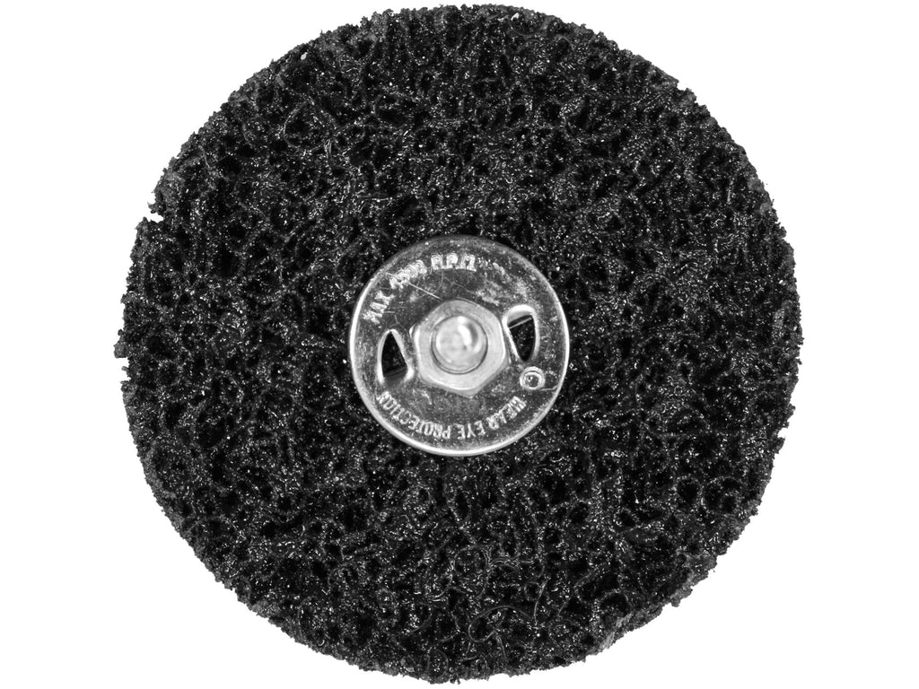 Schijfborstel 100MM Met Schacht Voor Een Boor