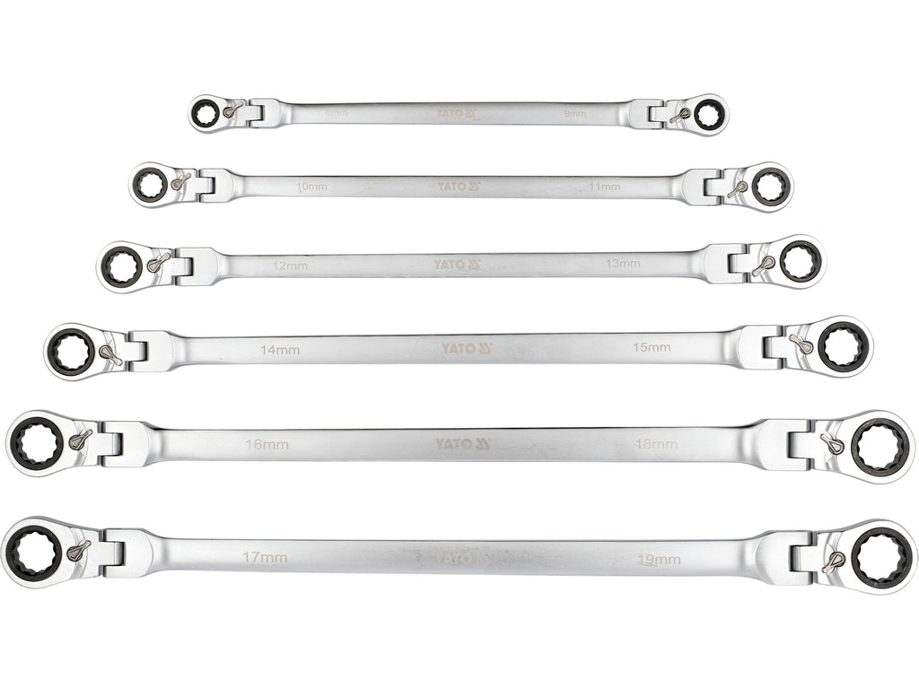 Zes Sleutel Oog Lang Met Wild En Transparantie 8-19MM 6ST