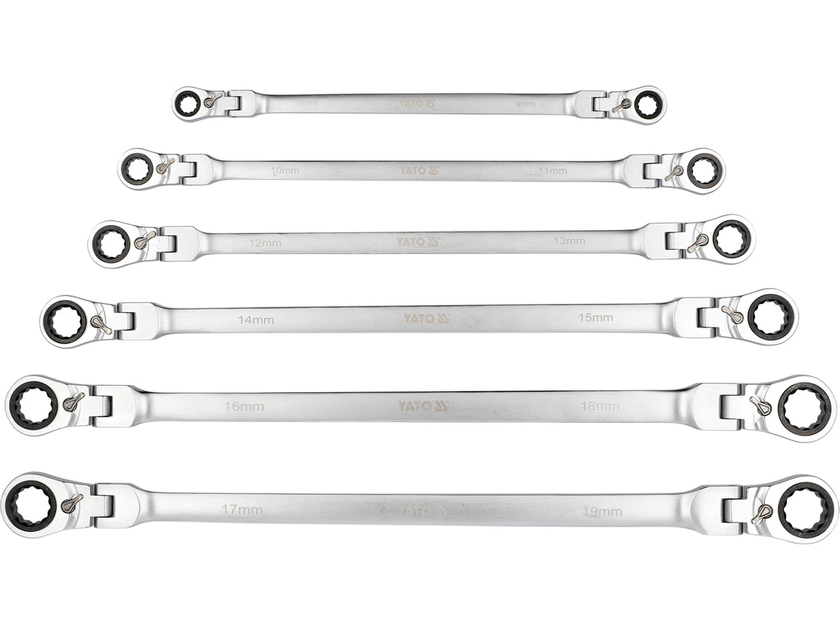Zes Sleutel Oog Lang Met Wild En Transparantie 8-19MM 6ST