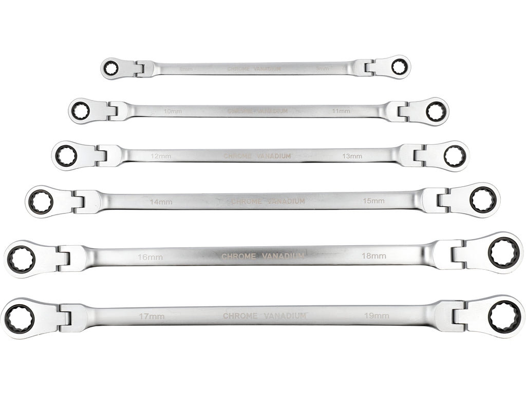 Zes Sleutel Oog Lang Met Wild En Transparantie 8-19MM 6ST