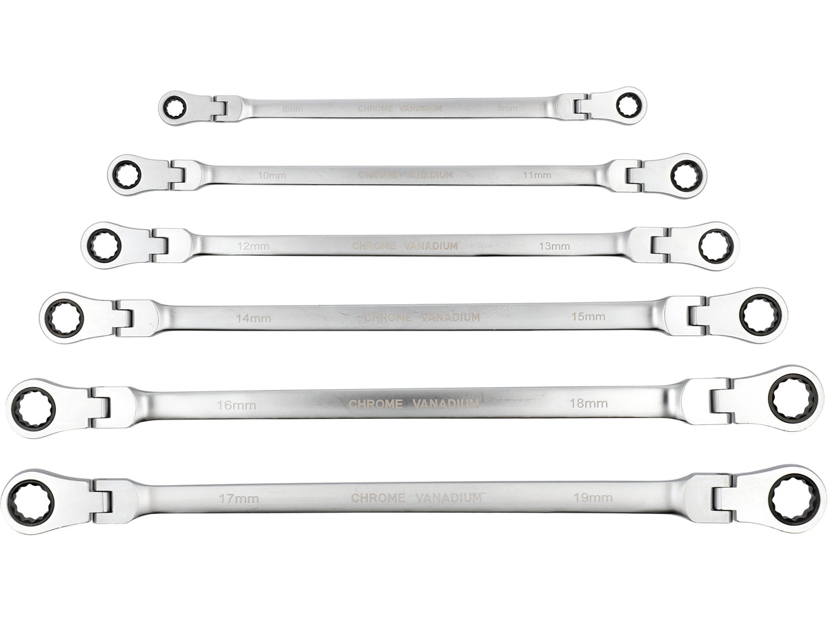 Zes Sleutel Oog Lang Met Wild En Transparantie 8-19MM 6ST