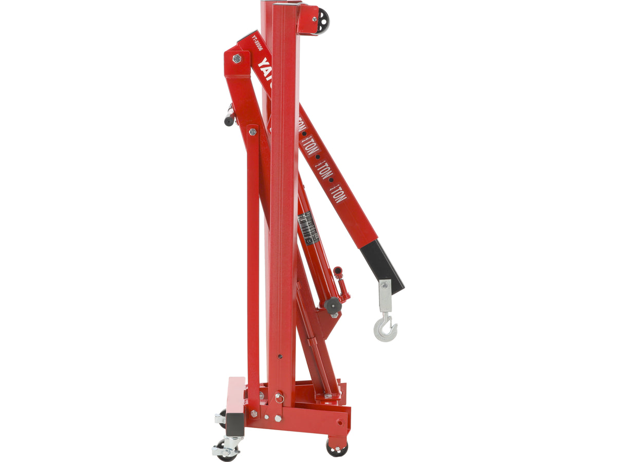 Werkplaatskraan 1000KG, Hefbereik 25-2100MM, Lengte 1580MM, Breedte 1060MM, Hoogte 1560MM.