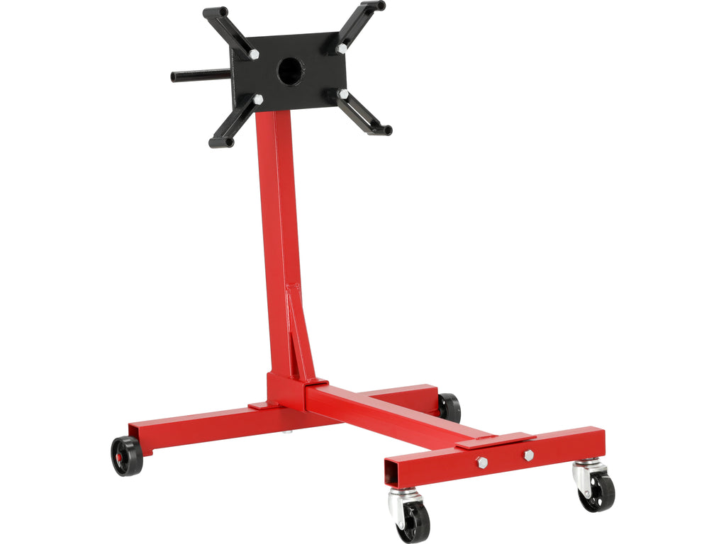 Montagestandaard Voor Motor, Laadvermogen 453 Kg, Draaiende Vergrendelde Kop, Metalen Wielen / Twee Stuur