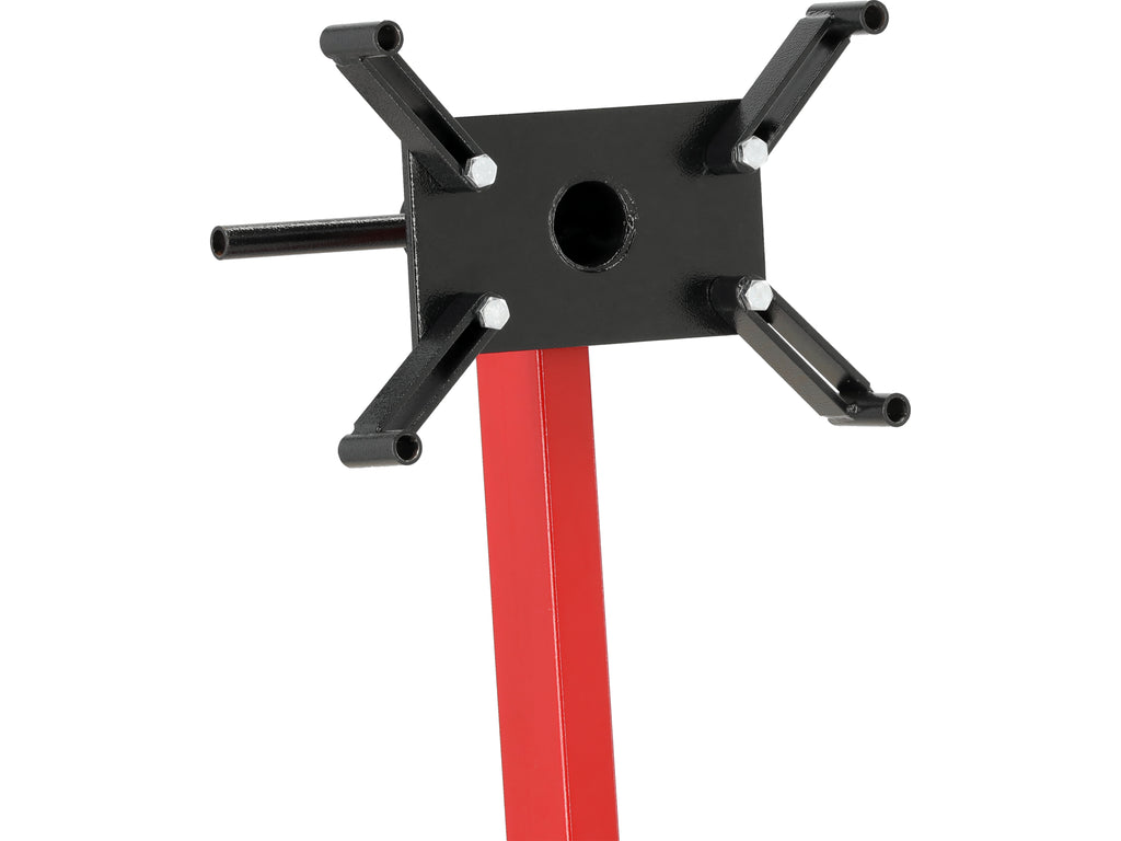 Montagestandaard Voor Motor, Laadvermogen 453 Kg, Draaiende Vergrendelde Kop, Metalen Wielen / Twee Stuur