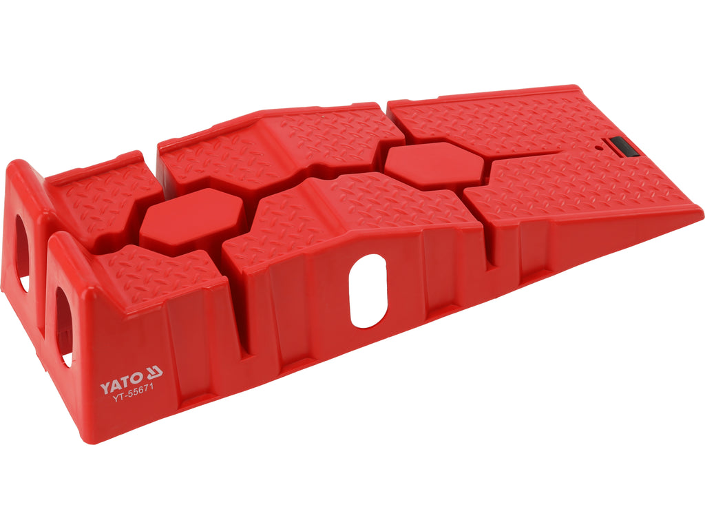 Auto Opstapjes Set 2 Stuks Draagvermogen 3T Rood